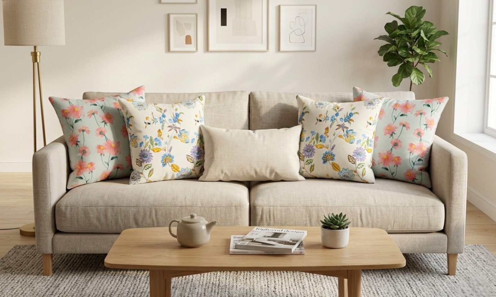 Microfibra estampada - Montagem 3