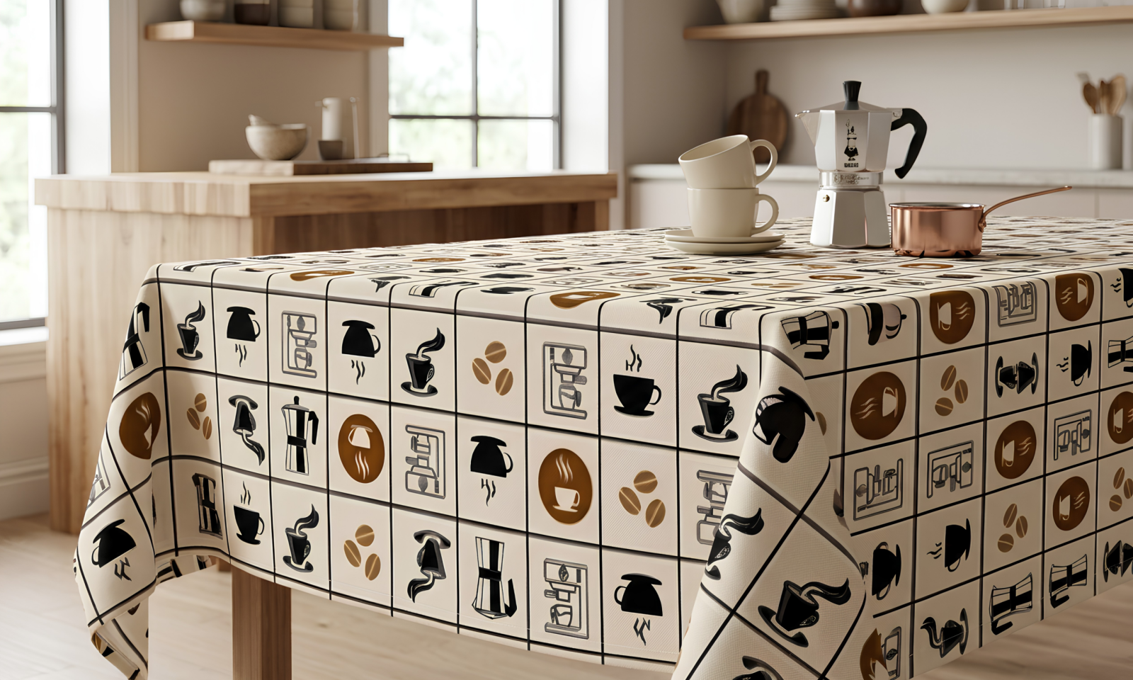 Oxford Estampado Mesa - Montagem 2